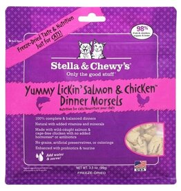 Stella & Chewy's Stella & Chewy's Yummy Lickin' Salmon & Chicken Dinner Grain Free Freeze Dried Raw Cat Food - 3.5 Oz