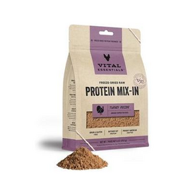 Vital Essentials Vital Essentials Freeze-Dried Protein Mix-In Turkey Recipe Ground Topper for Dogs