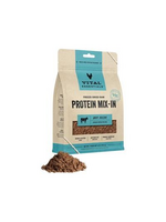 Vital Essentials Vital Essentials Freeze-Dried Protein Mix-In Beef Recipe Ground Topper for Dogs 6oz