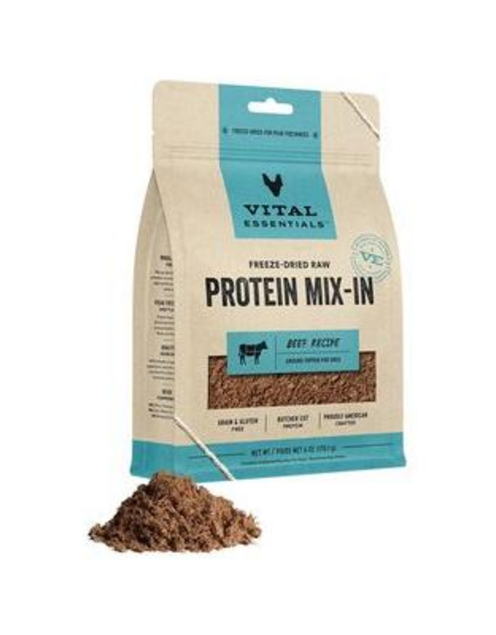Vital Essentials Vital Essentials Freeze-Dried Protein Mix-In Beef Recipe Ground Topper for Dogs