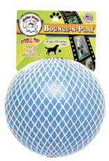 Jolly Pets Jolly Pets Bounce-n-Play Ball Dog Toy 6" Blueberry