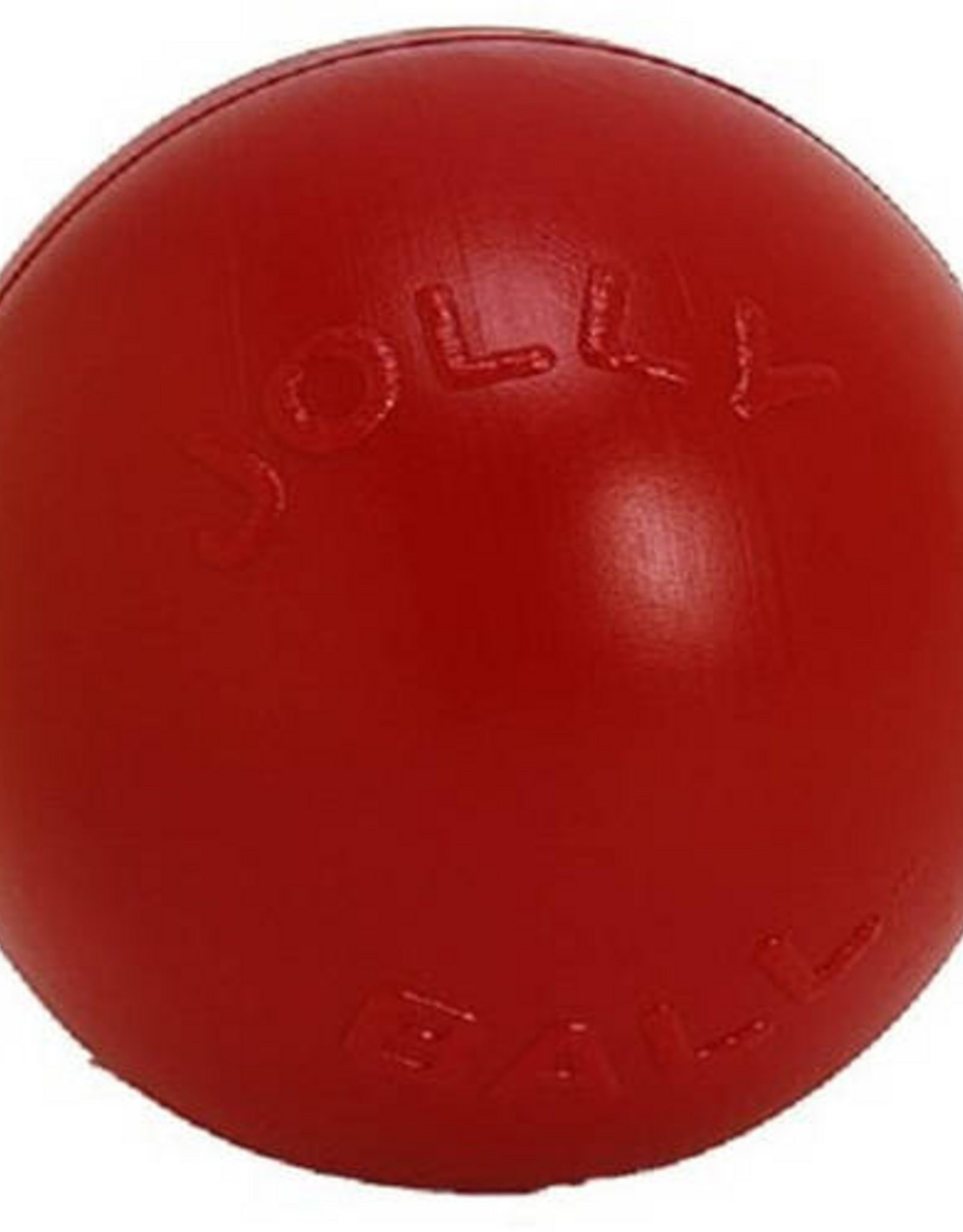 Jolly Pets Jolly Pets Push-N-Play Ball Red 10" Hard Plastic Chew Dog Toy