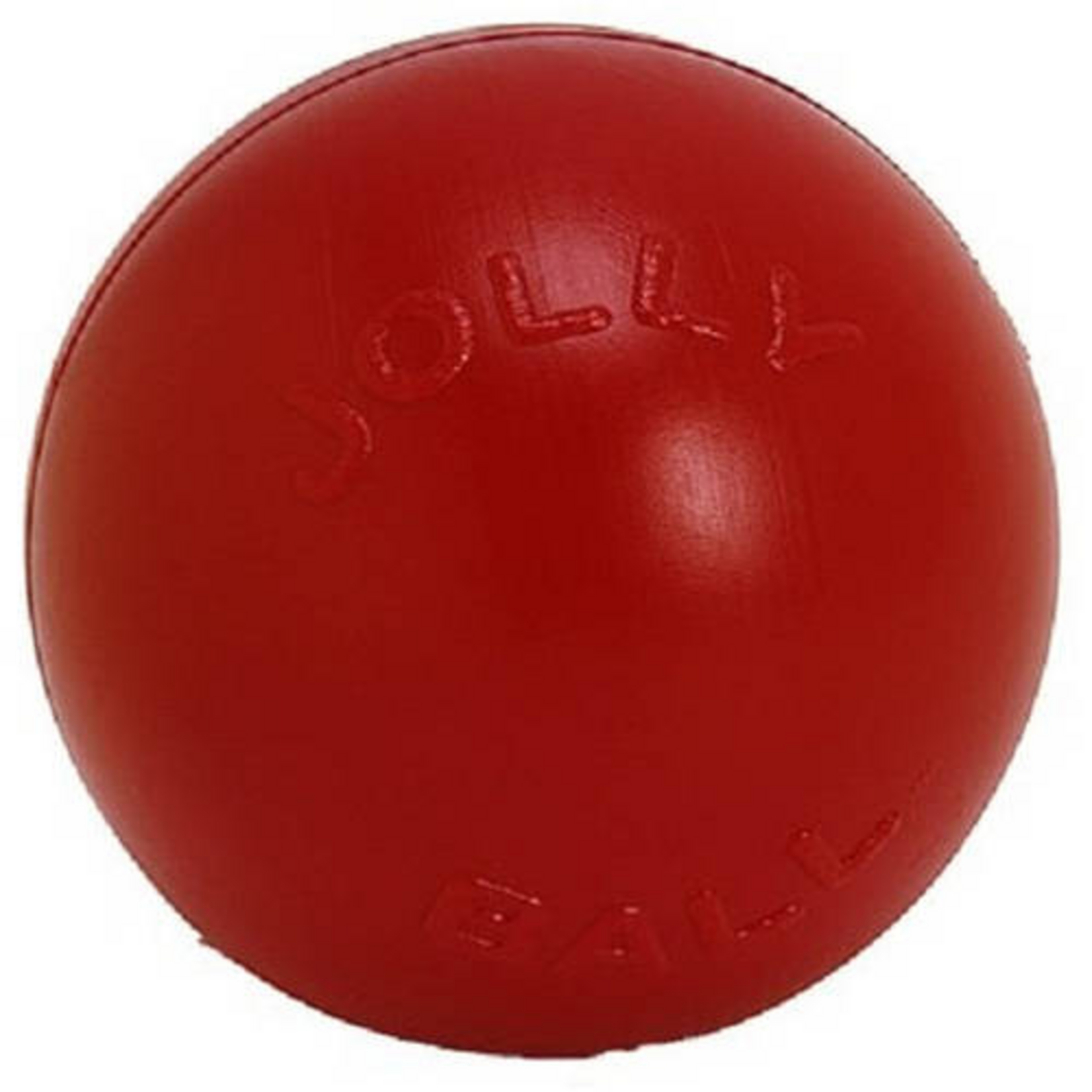 Jolly Pets Jolly Pets Push-N-Play Ball Red 10" Hard Plastic Chew Dog Toy