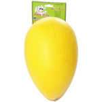 Jolly Pets Jolly Pets Egg Dog Toy Yellow 8"
