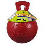 Jolly Pets Jolly Pets Mini Tug-N-Toss Dog Toy 4" Red