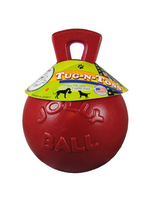Jolly Pets Jolly Pets Mini Tug-N-Toss Dog Toy 4" Red