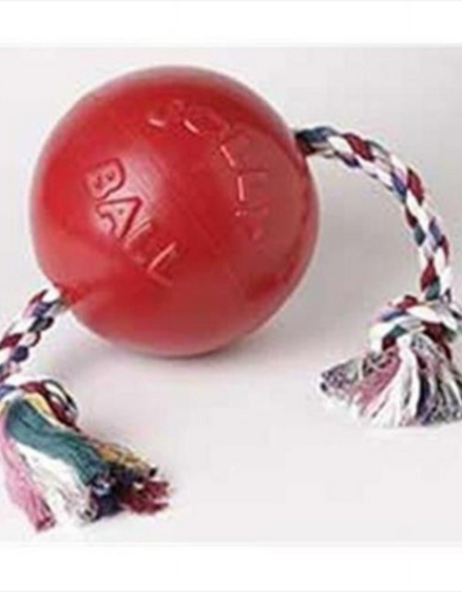 Jolly Pets Jolly Pets Romp-N-Roll Dog Toy Red 4.5"