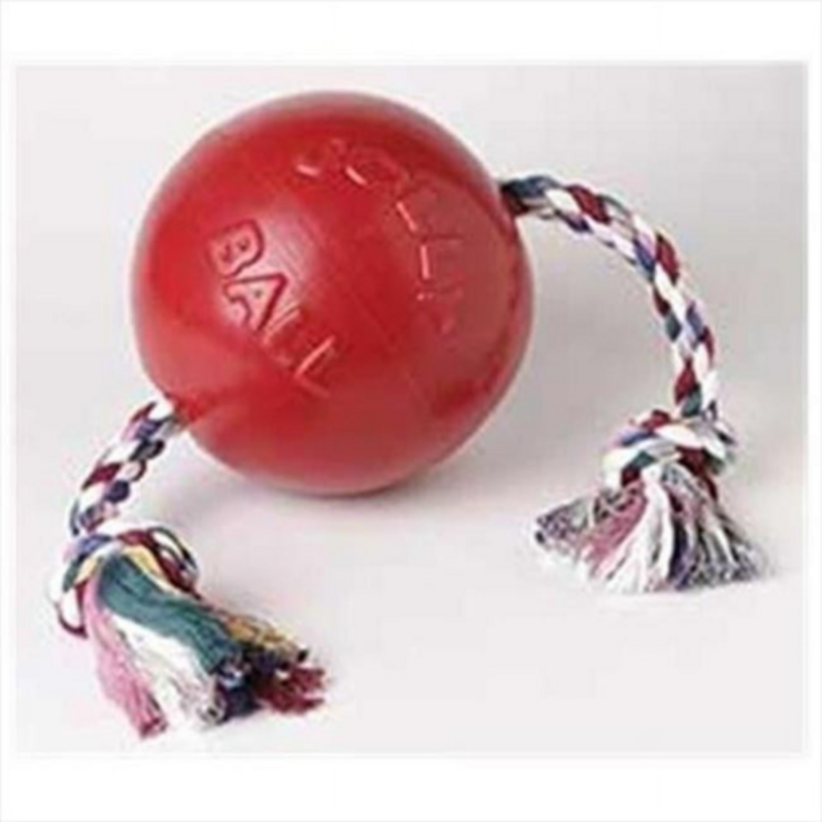 Jolly Pets Jolly Pets Romp-N-Roll Dog Toy Red 4.5"