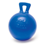 Jolly Pets Jolly Pets Tug-N-Toss 6" Red Rubber Ball with Handle Chew Dog Toy