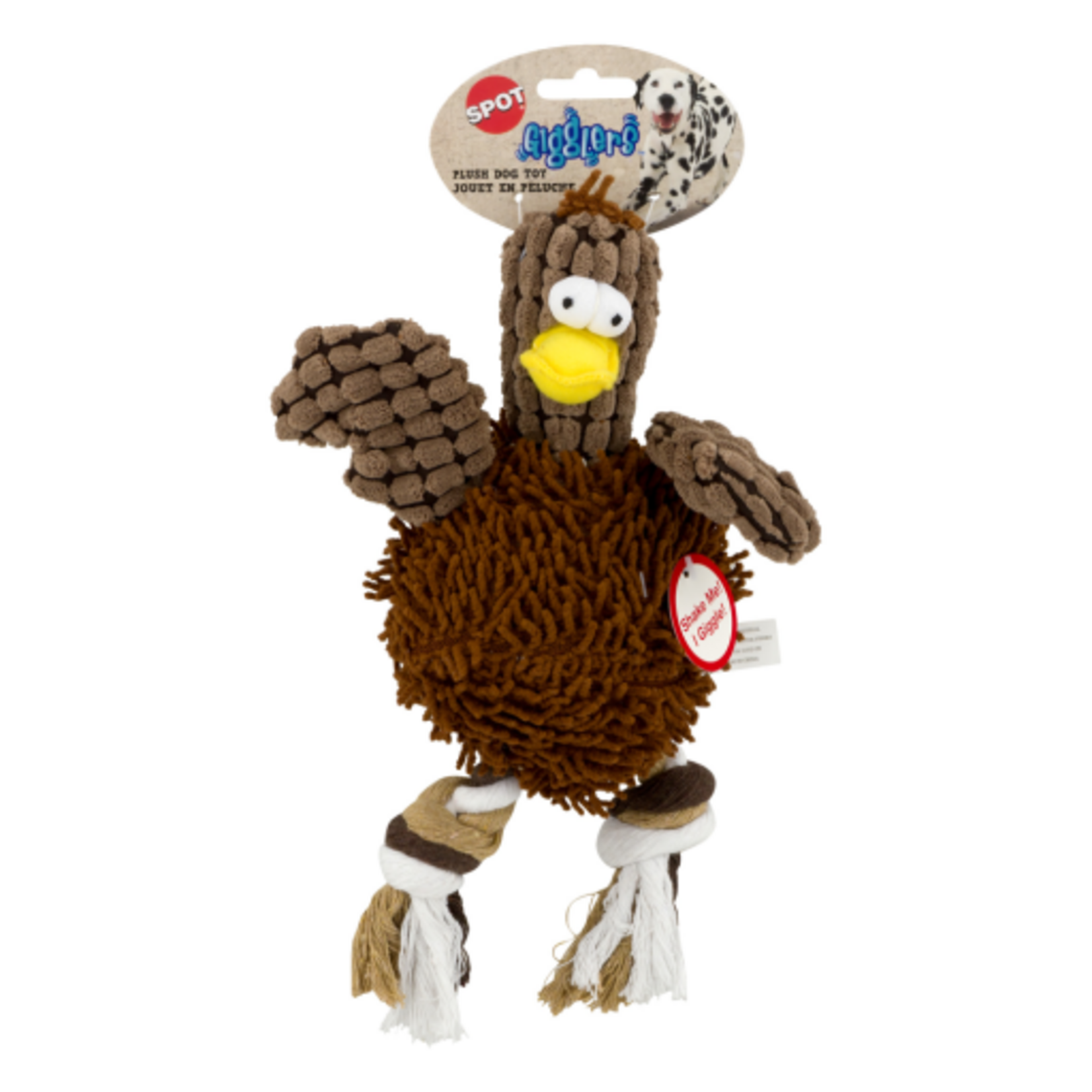 Ethical Pet GIGGLERS PLUSH CHICKEN 12"