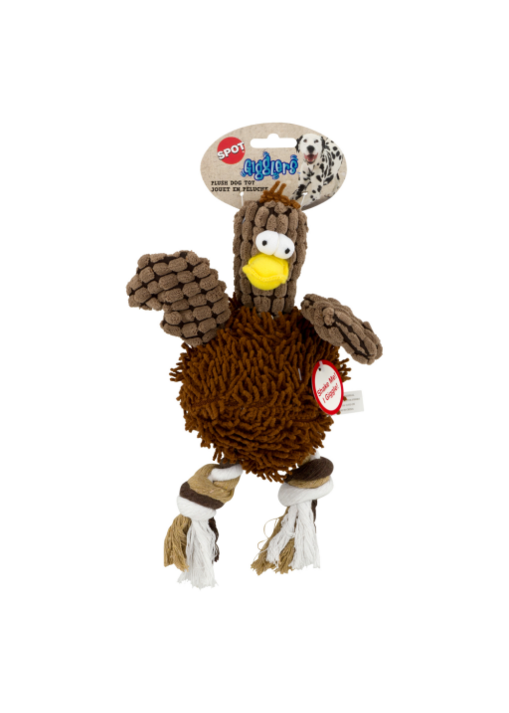 Ethical Pet GIGGLERS PLUSH CHICKEN 12"