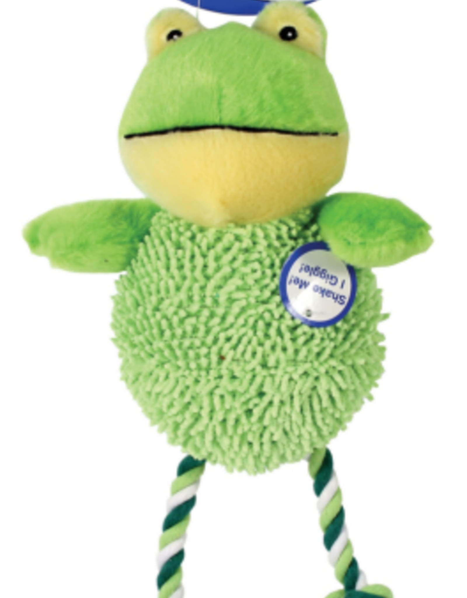 Ethical Pet Spot Giggler Plush Water Critter Plush Dog Toy- Assorted 12