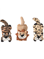 Ethical Pet Spot Lil Spots Flat Cats Dog Toy 5" 3PK