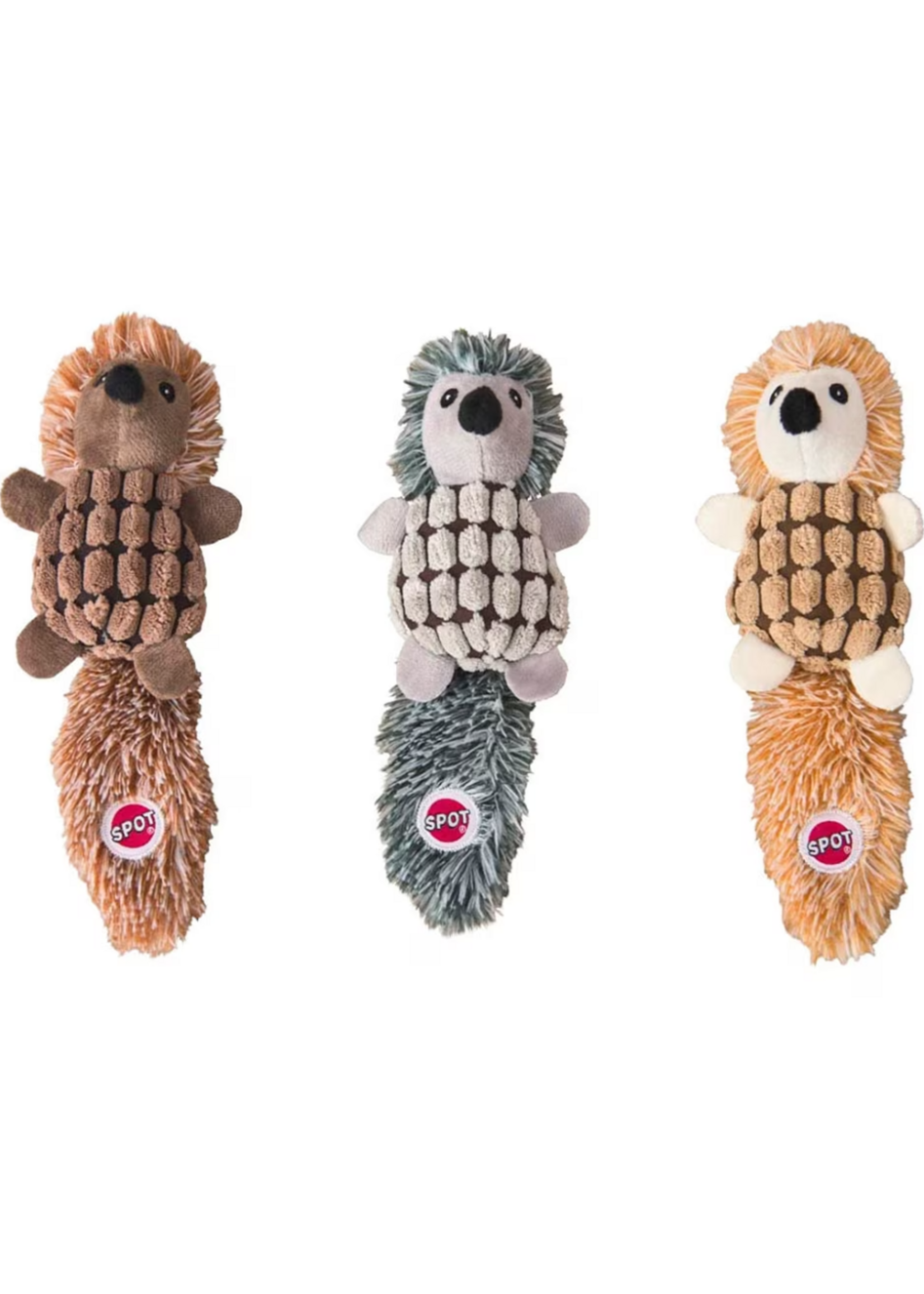 Ethical Pet Spot Lil Spots Hedgehog Dog Toy 7"