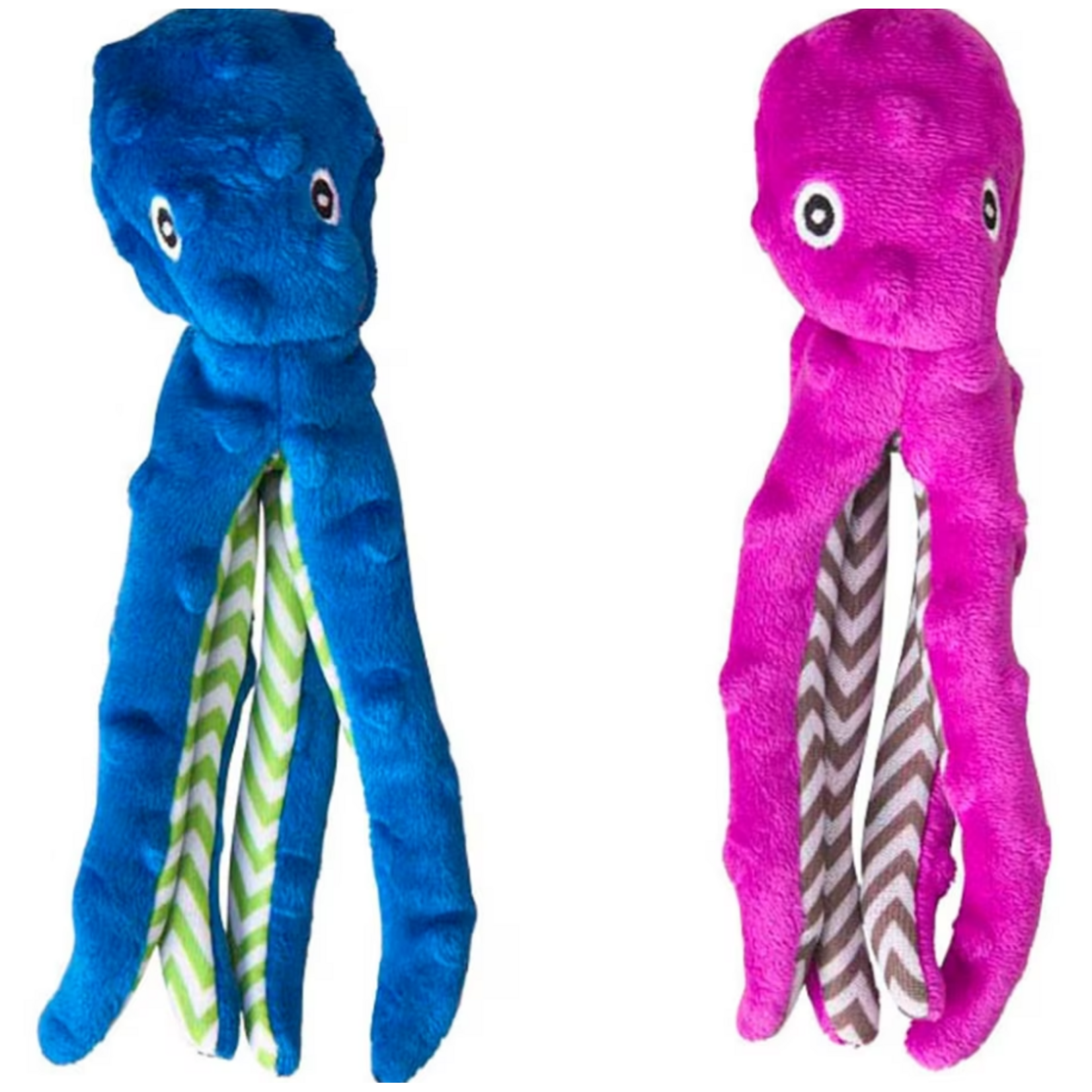 Ethical Pet Spot Lil Spots Octopus Dog Toy 8" 2PK