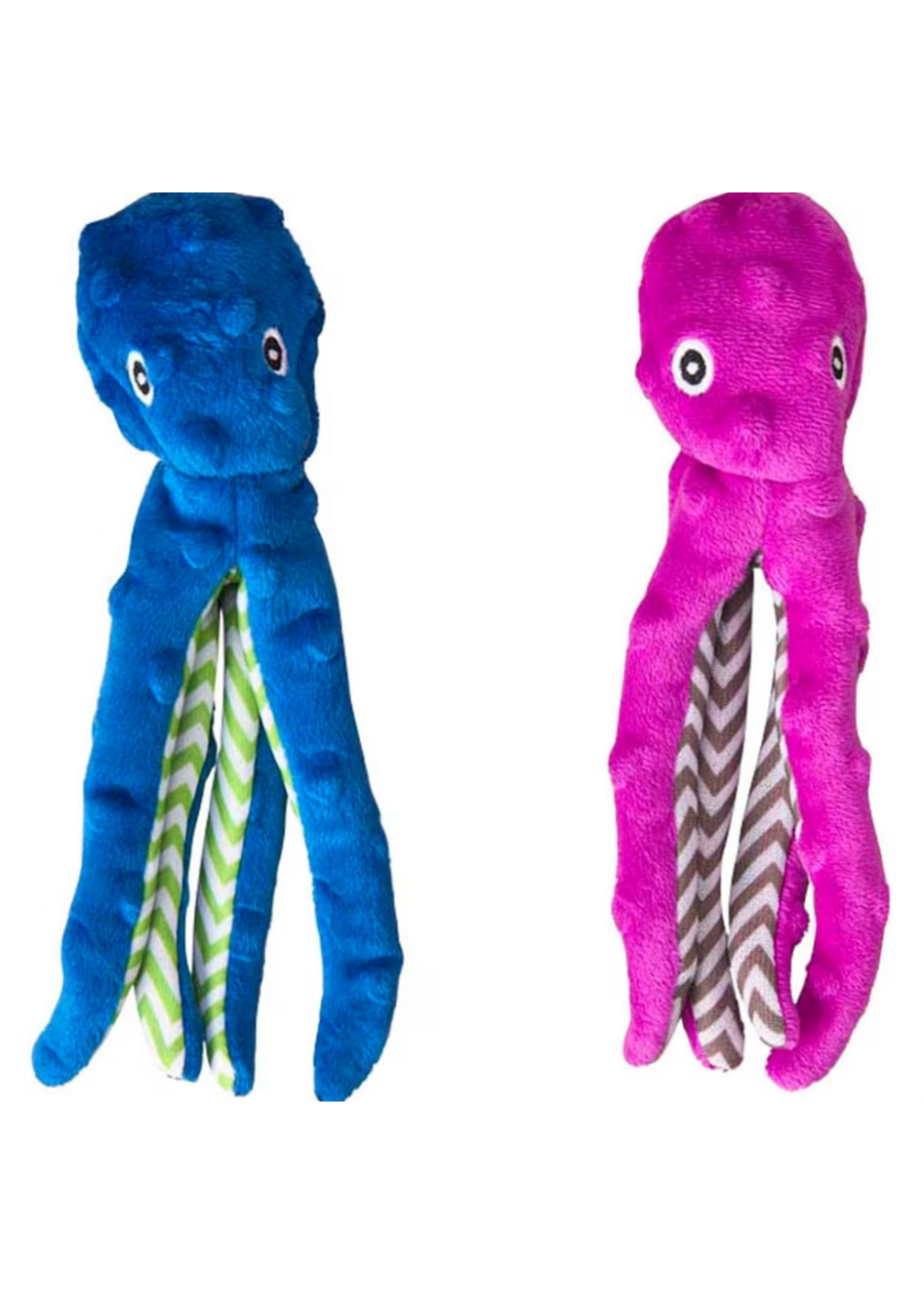 Ethical Pet Spot Lil Spots Octopus Dog Toy 8" 2PK