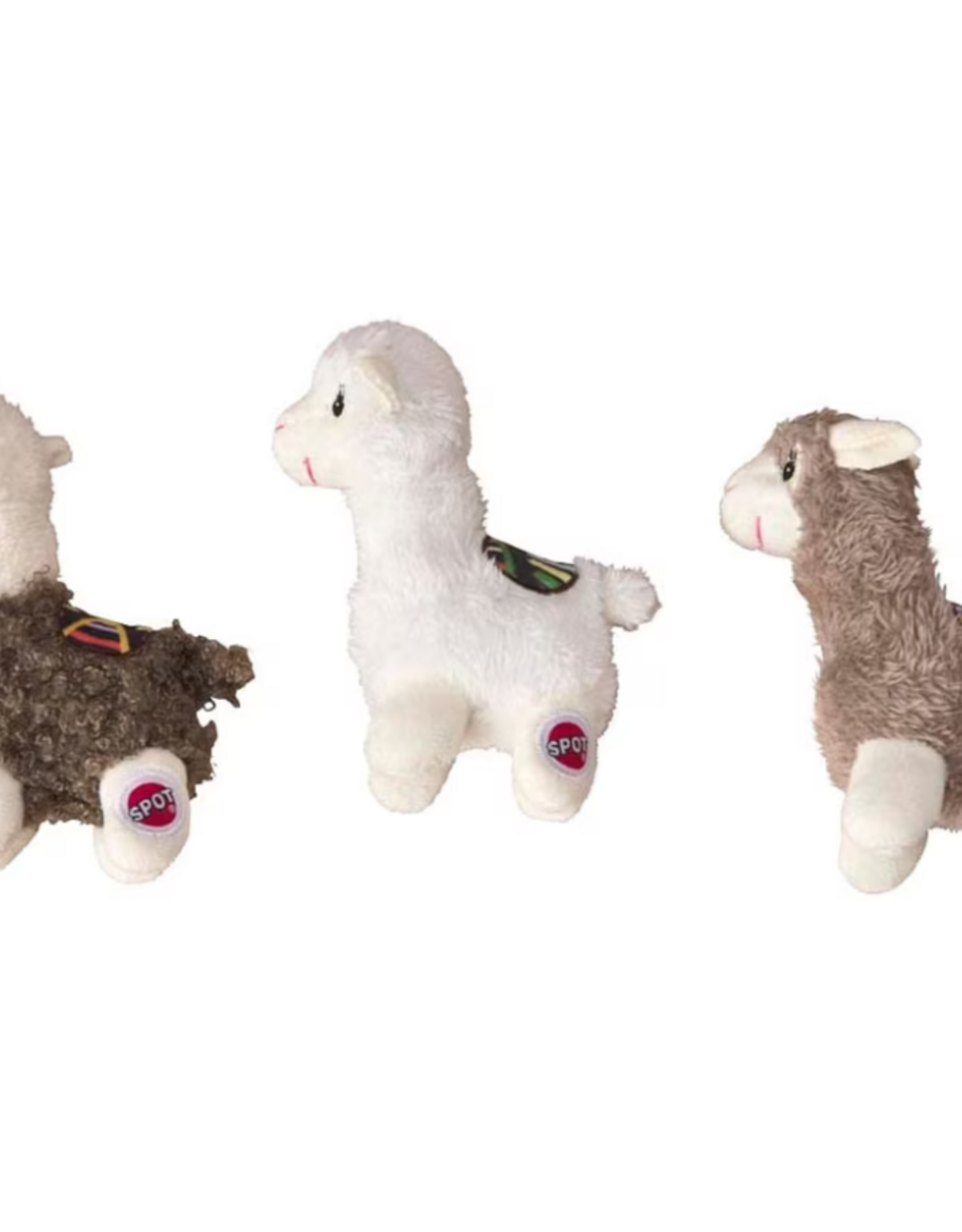 Ethical Pet Spot Lil Spots Yo Llama Dog Toy 5.5"