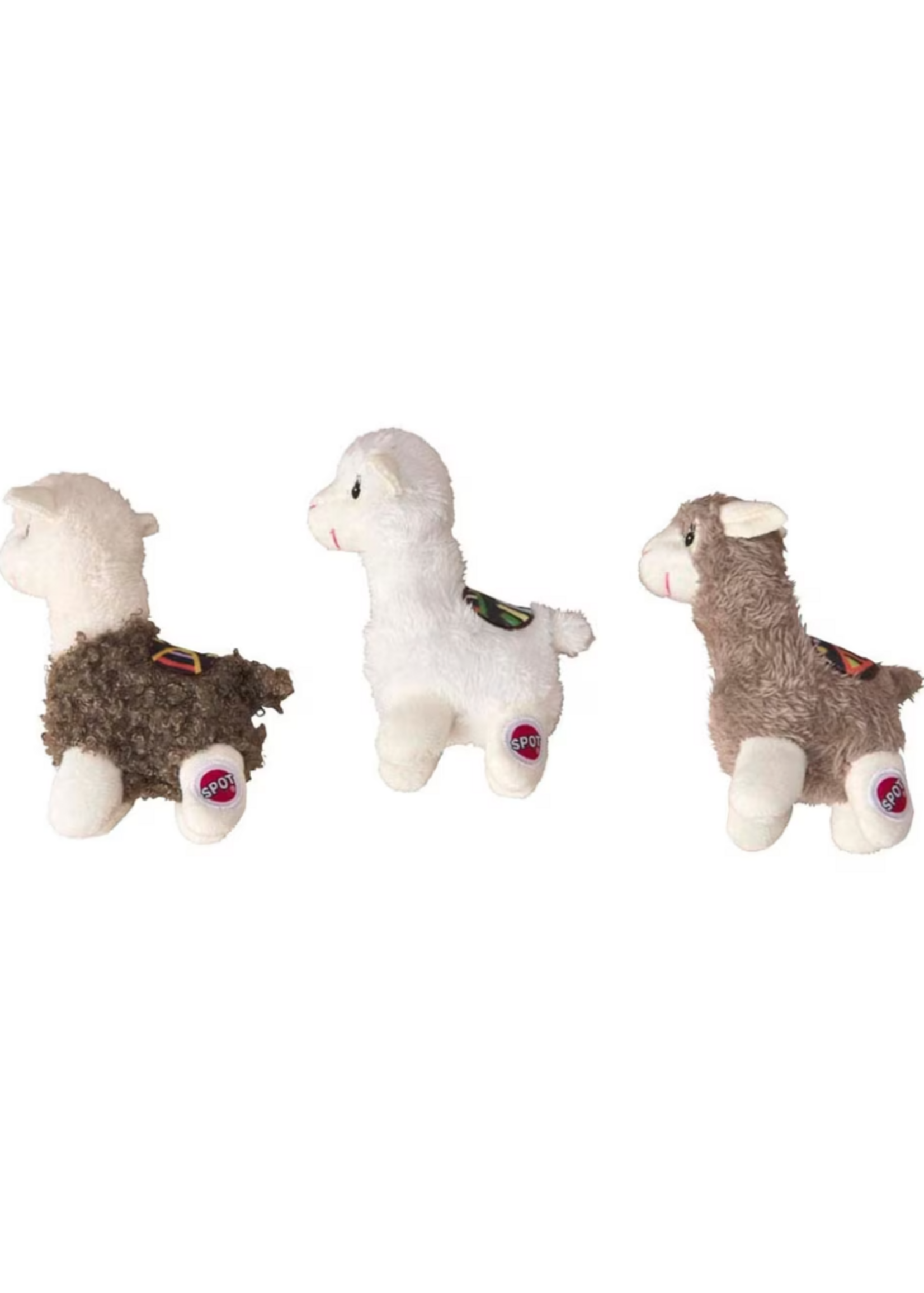 Ethical Pet Spot Lil Spots Yo Llama Dog Toy 5.5"