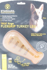 Starmark Starmark Flexgrip Ringer Turkey Leg Dog Chew Toy