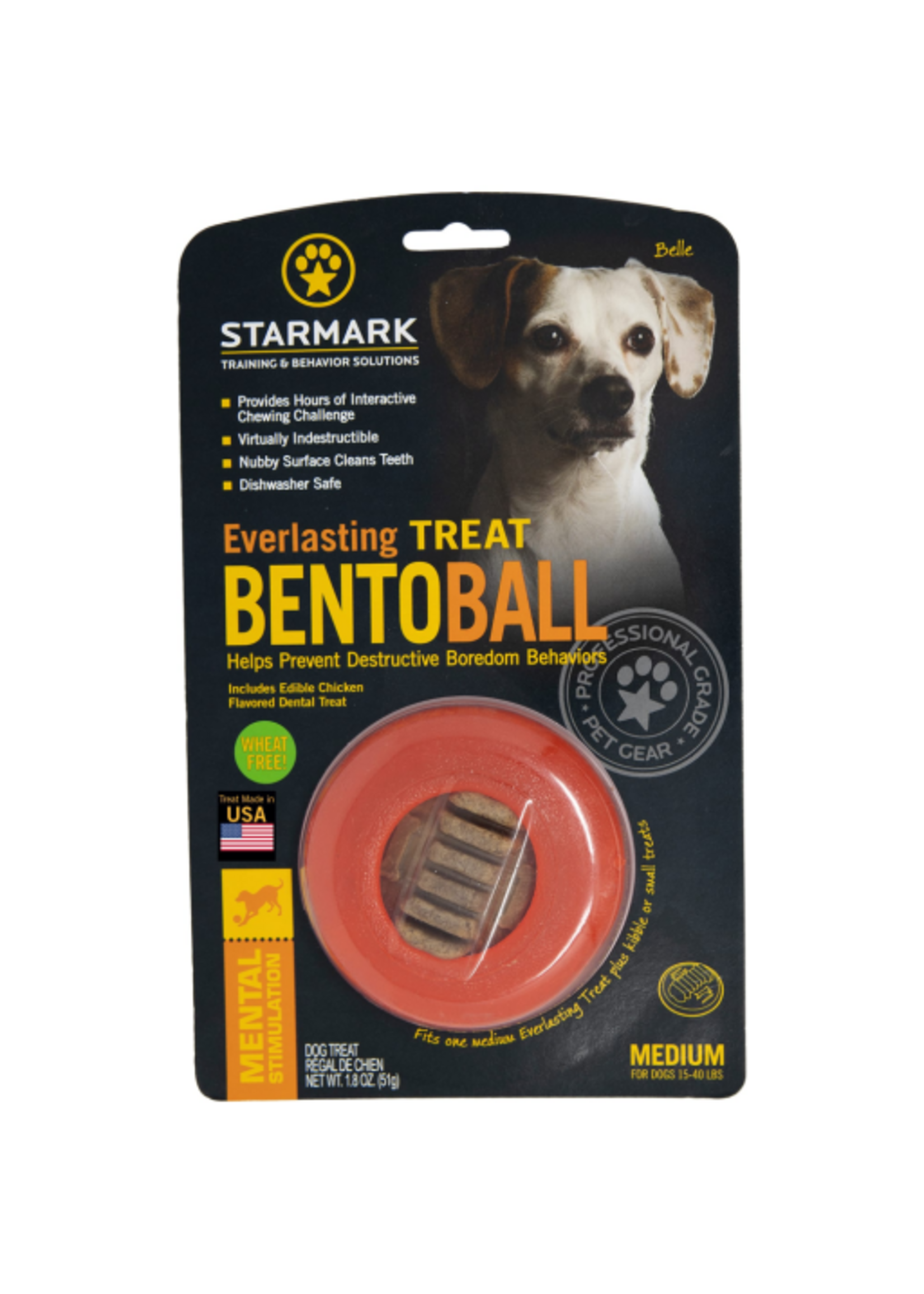 Starmark StarMark Everlasting Treat Bento Ball Dog Toy Medium