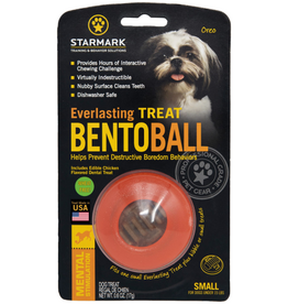 Starmark Starmark Everlasting Treat Bento Ball Dog Chew Toy Small
