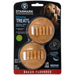 Starmark Starmark Everlasting Dog Treat Toy Bacon Edible Dental Chew Medium
