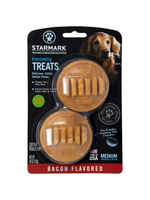 Starmark Starmark Everlasting Dog Treat Toy Bacon Edible Dental Chew Medium