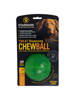 Starmark Starmark Everlasting Fun Ball Dog Toy Green