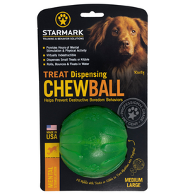 Starmark Starmark Everlasting Fun Ball Dog Toy Green