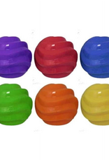 Multipet Multipet International 4" TPR Spiral Ball Float & Squeak Dog Toy Assortment