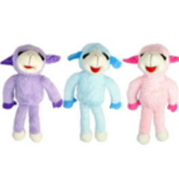 Multipet Multipet 20 in. Envy Floppy Lamb Chop Dog Toy, Assorted Style
