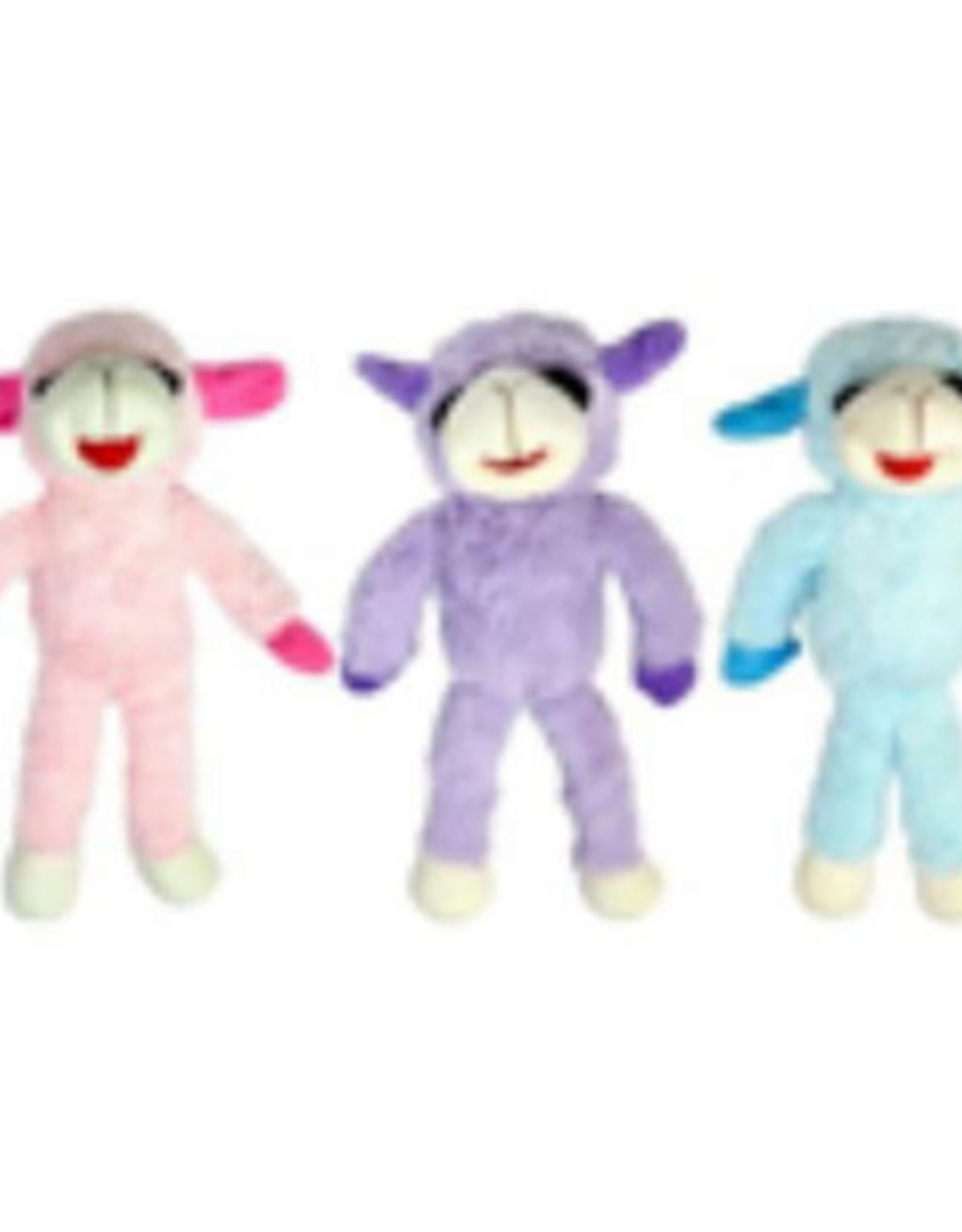 Multipet Multipet Pet Envy Floppy Lamb Chop Dog Toy Assorted 7"
