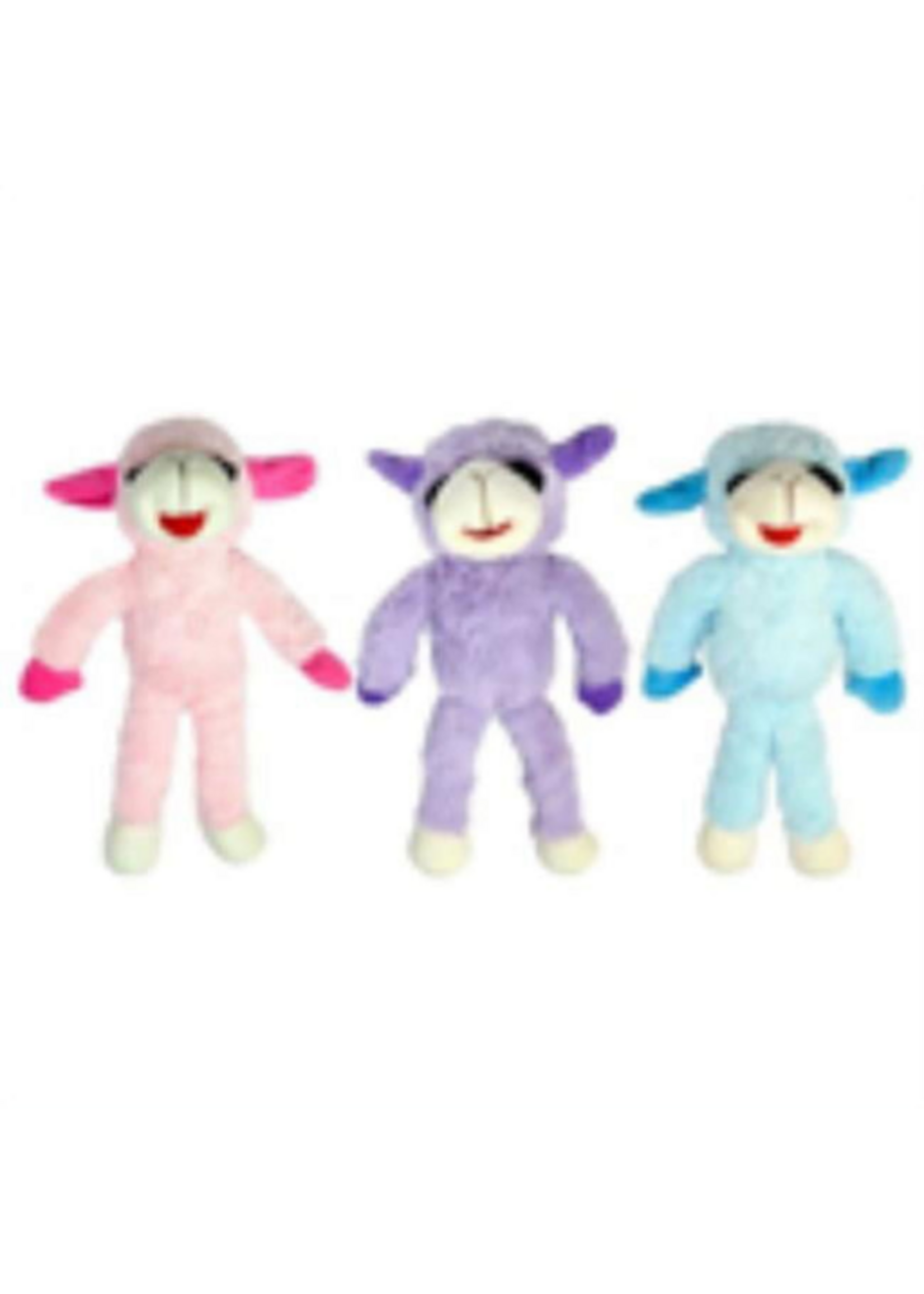Multipet Multipet Pet Envy Floppy Lamb Chop Dog Toy Assorted 7"