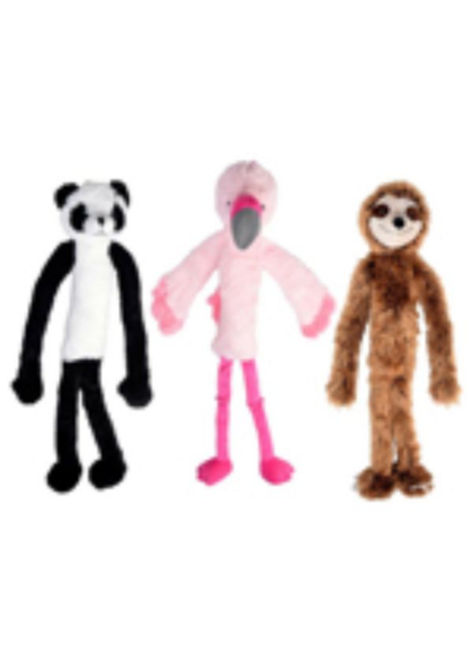 Multipet Multipet 27 in. Envy Swingin Slevins Dog Toy, Assorted Style