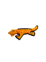 Tuffy's Mighty Tuffy Desert Gila Monster Durable Dog Toy  Orange