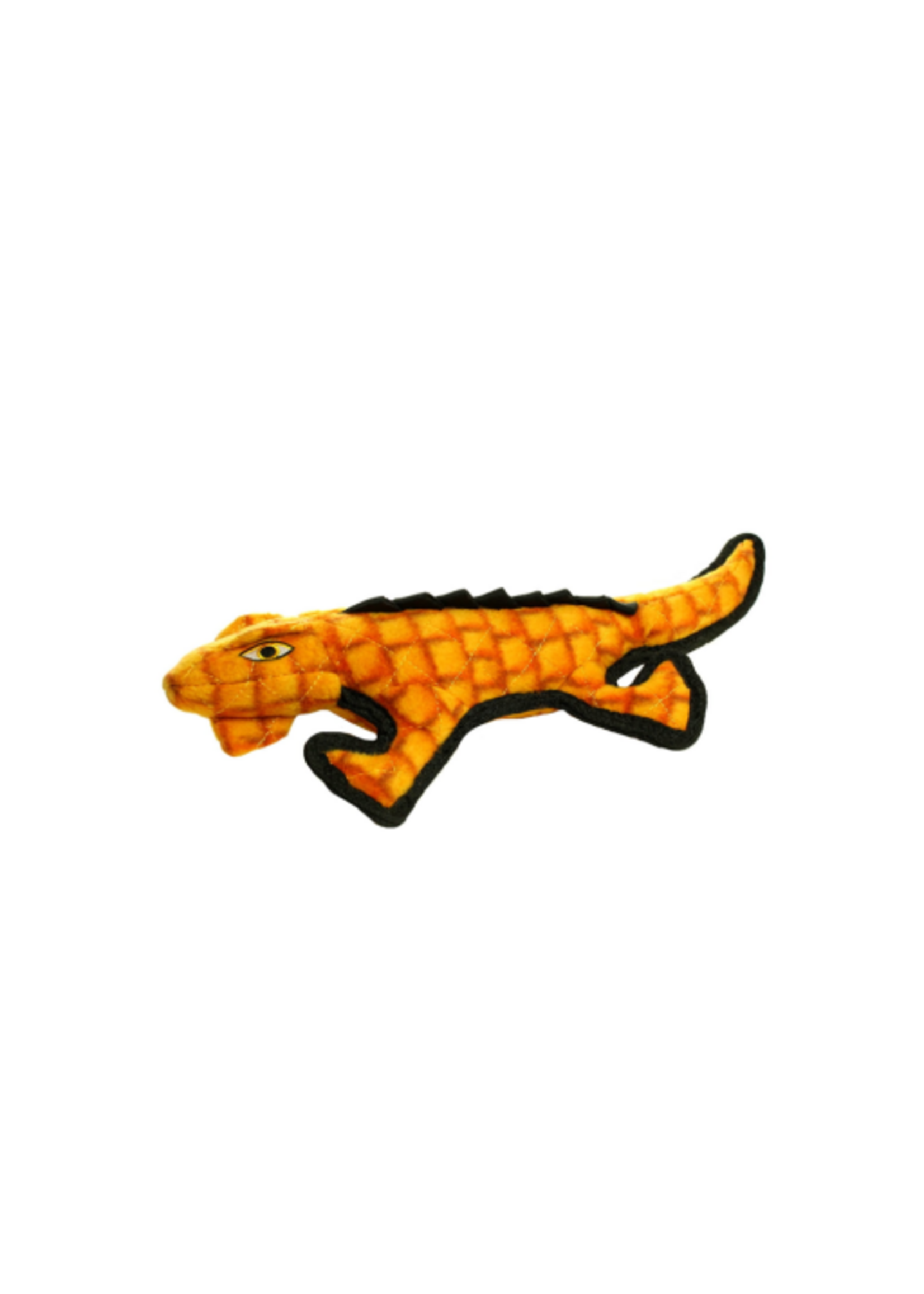 Tuffy's Mighty Tuffy Desert Gila Monster Durable Dog Toy  Orange