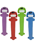 Multipet Multipet 12 in. Loofa Latex Dog Toy Assorted