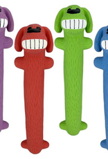 Multipet Multipet 12 in. Loofa Latex Dog Toy Assorted