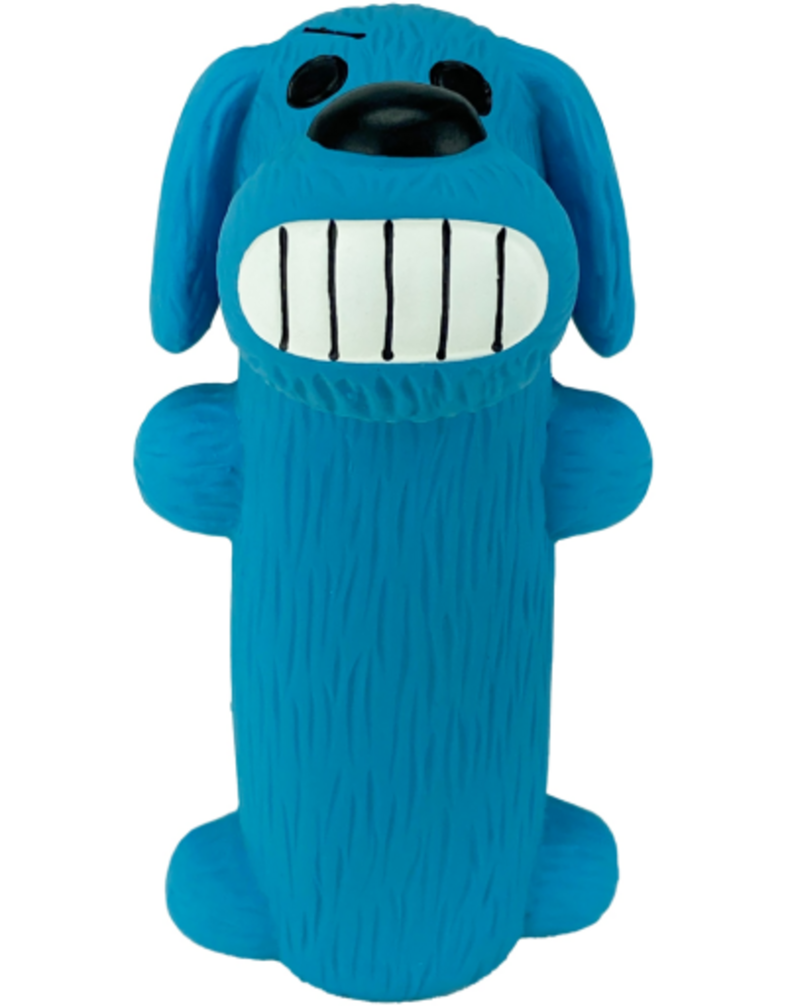 Multipet Multipet Mini Latex Loofa Dog Toy, X-Small, Blue