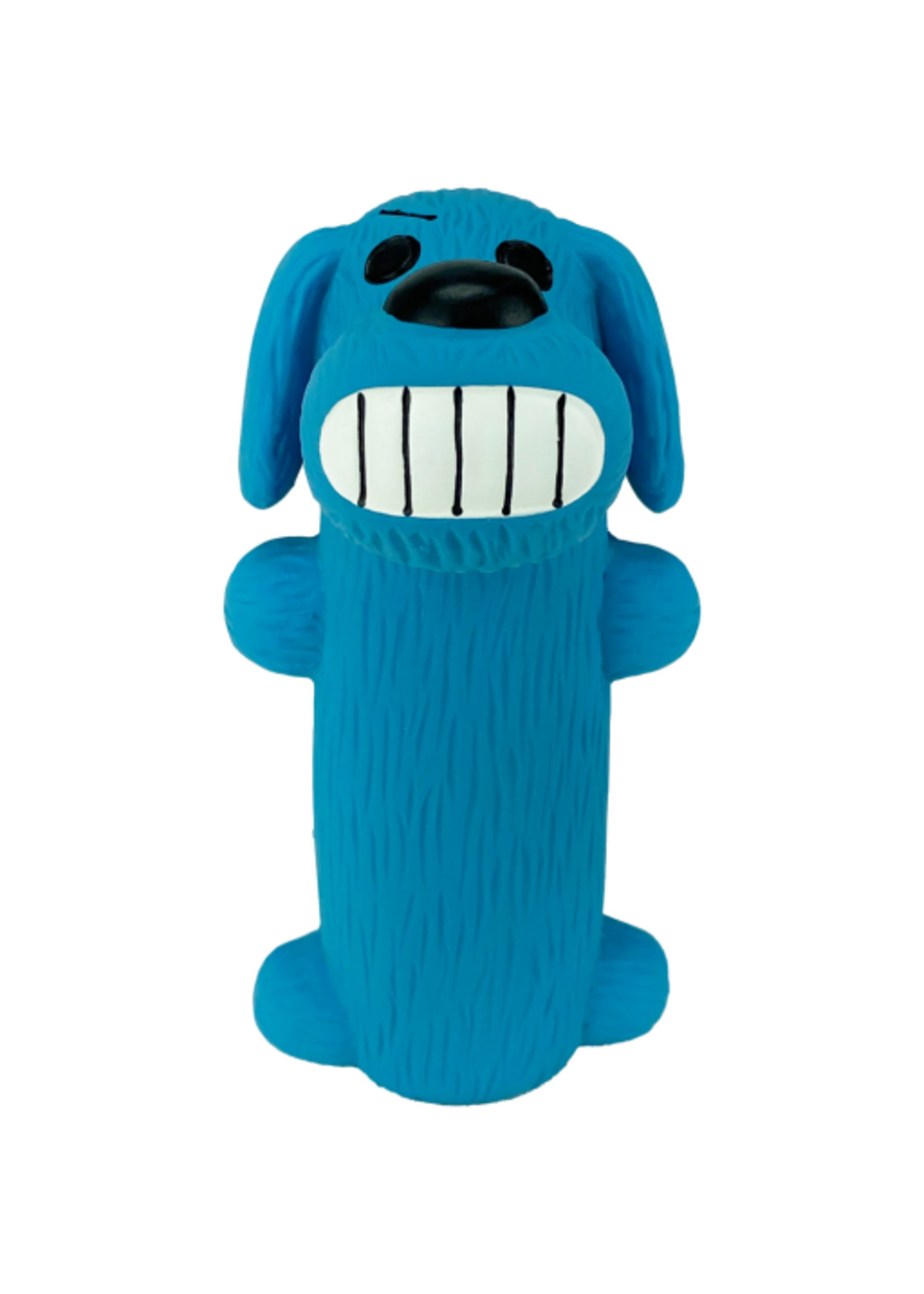 Multipet Multipet Mini Latex Loofa Dog Toy, X-Small, Blue