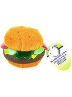 Coastal Pet Products Lil Pals Plush Hamburger Dog Toy