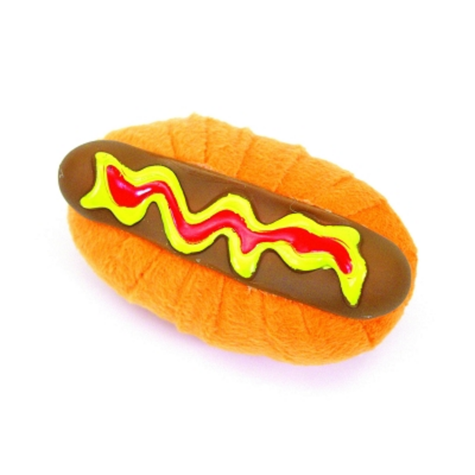 Coastal Pet Products Lil Pals Plush Hot Dog Dog Toy