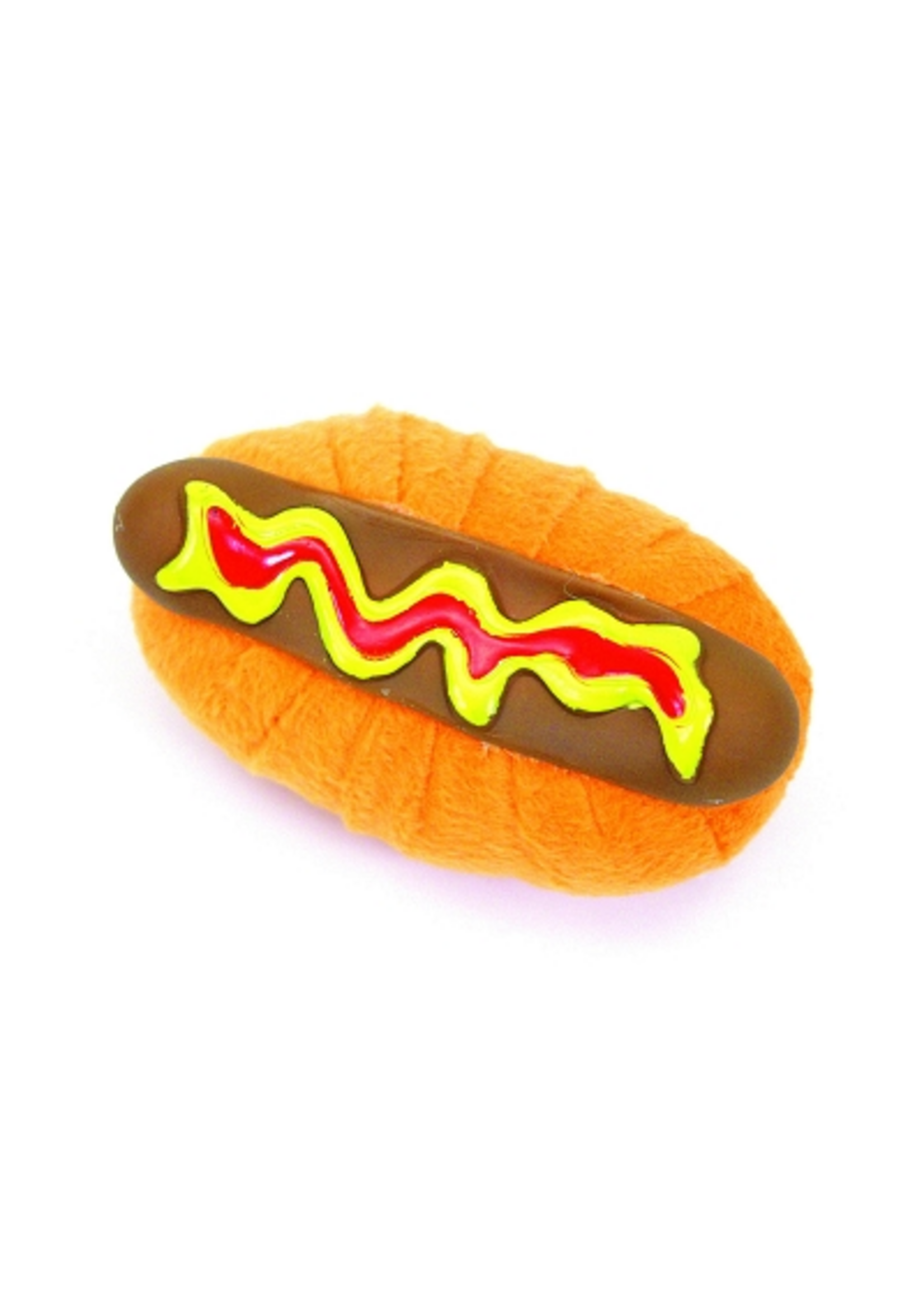 Coastal Pet Products Lil Pals Plush Hot Dog Dog Toy