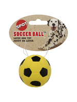 Ethical Pet Spot Latex Soccer Ball Dog Toy Assorted 1ea/2 in