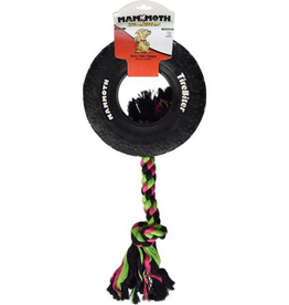 Mammoth Mammoth Pet 7 in. Tirebiter II with Rope Dog Toy - Extra Large