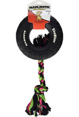Mammoth Mammoth Pet 7 in. Tirebiter II with Rope Dog Toy - Extra Large
