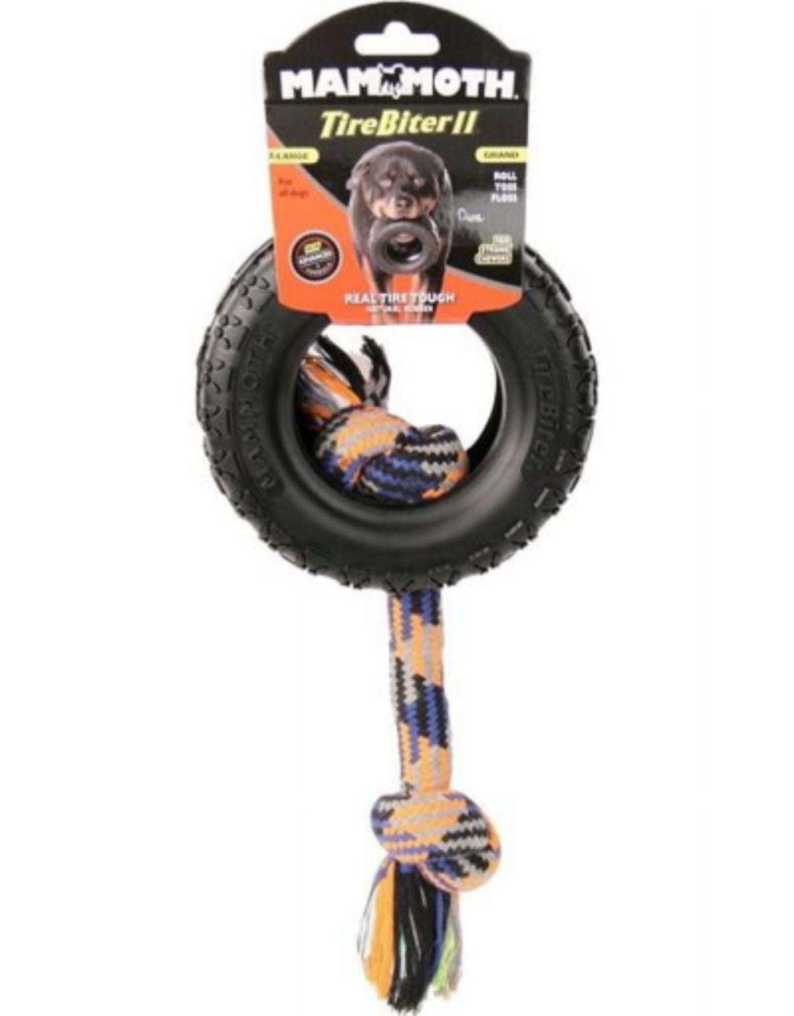 Mammoth Mammoth Pet TireBiter II with Rope - Extra Large