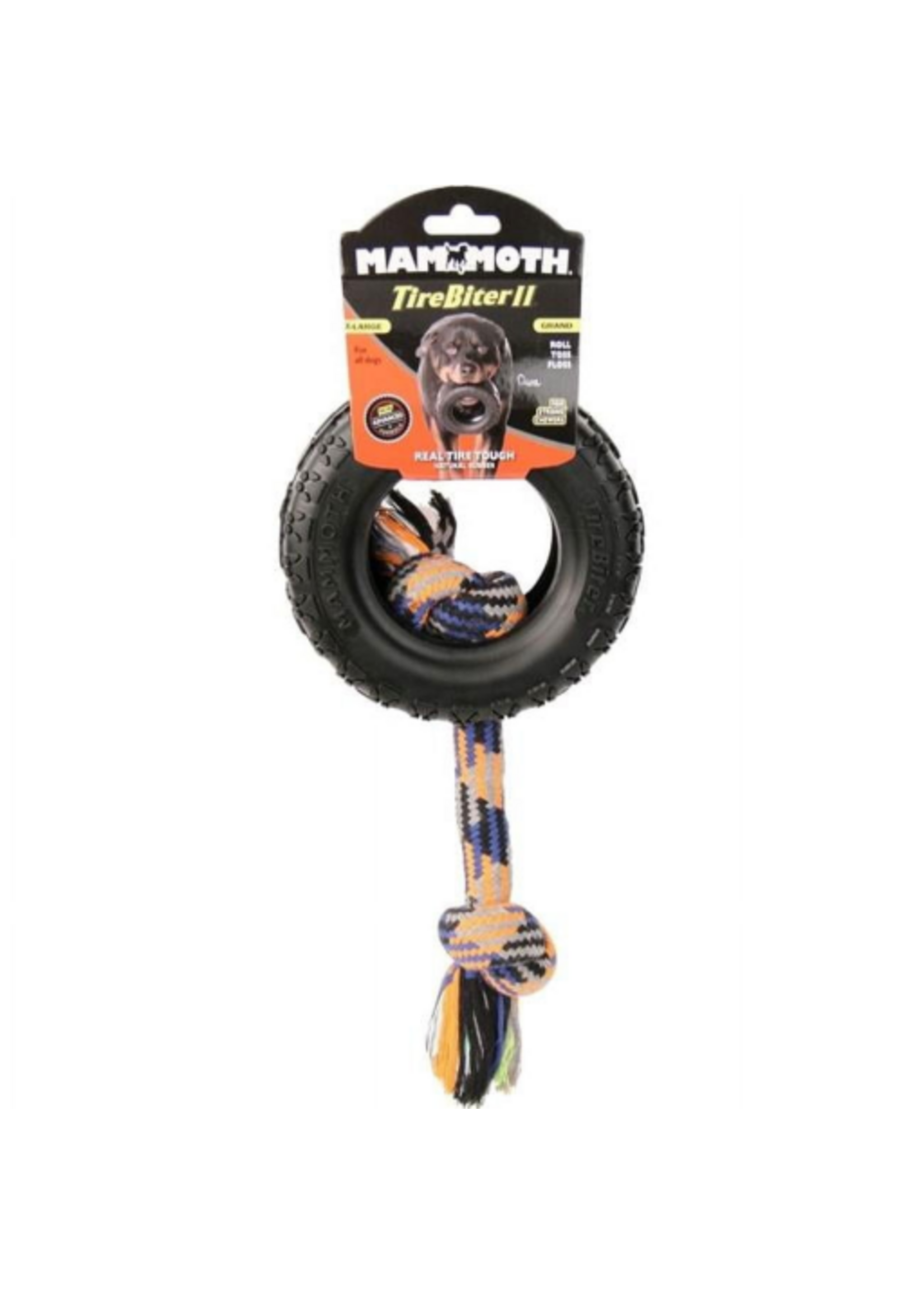 Mammoth Mammoth Pet TireBiter II with Rope - Extra Large