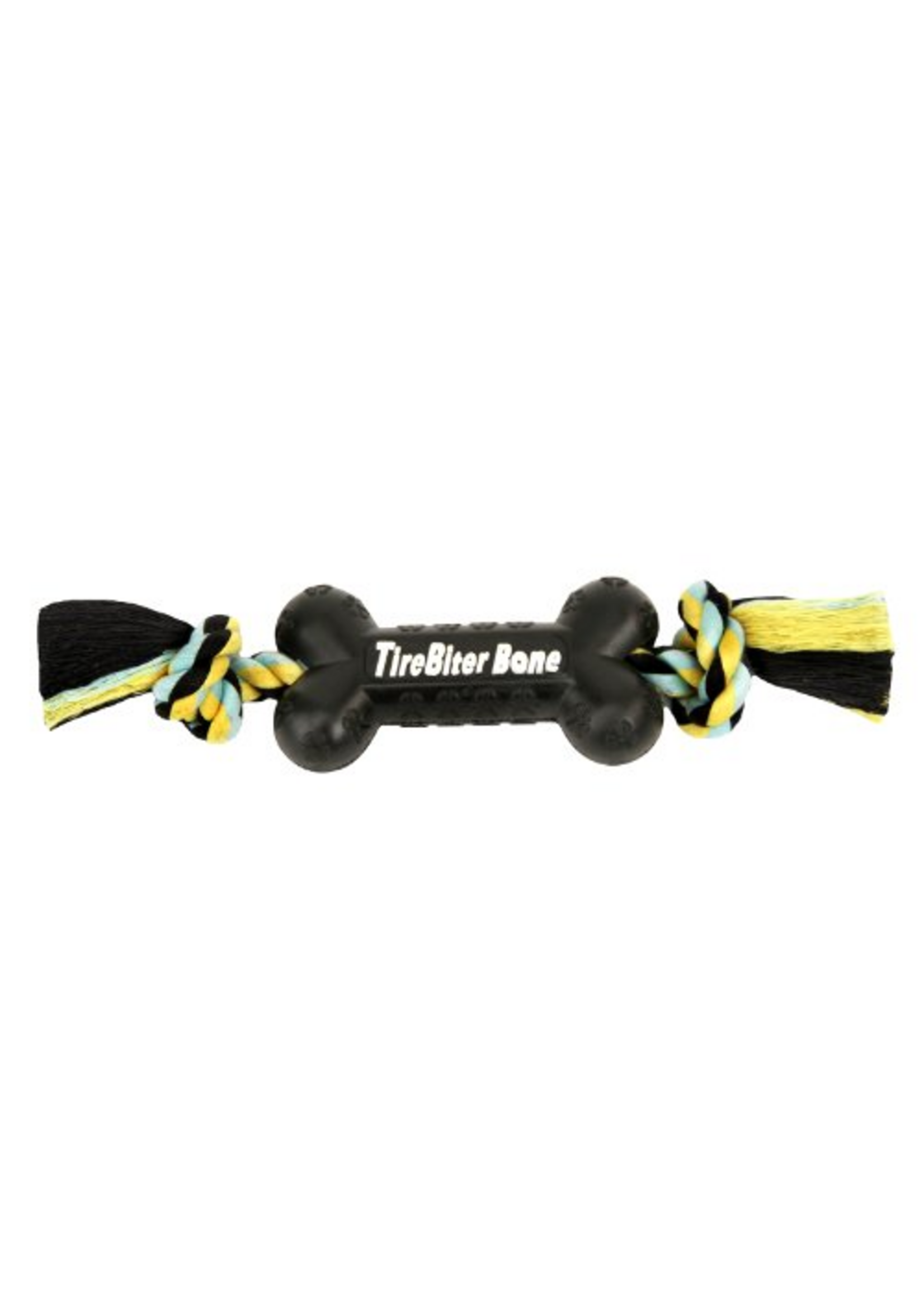 Mammoth Mammoth TireBiterII Bone with Rope Large 7.25"