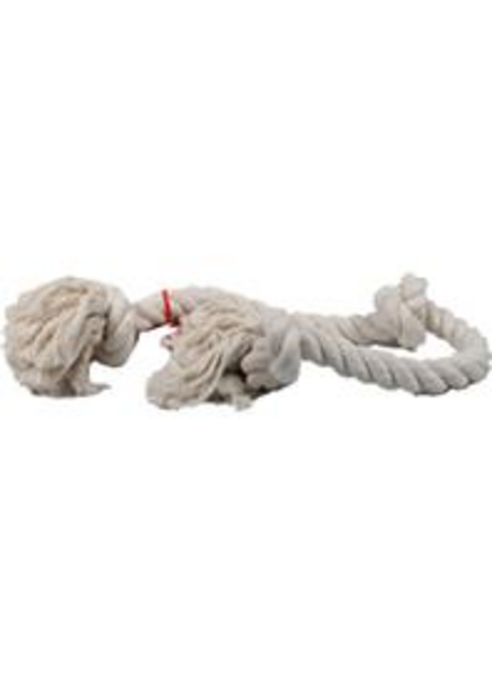 Mammoth Mammoth Flossy Chews 3 Knot Rope Tug Dog Toy White X-Large 36"